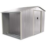 Abri de jardin métal avec bûcher 813 m² trigano + kit dancrage Abri de jardin métal avec bûcher 813 m² trigano + kit dancrage