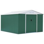 Abri de jardin m�tal rosas - 1085 m� - vert