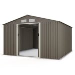 Abri de jardin mtal 1091 m2 + kit dancrage