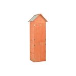 Abri de jardin - no name - 71 x 60 x 213 cm - bois massif - sapin brut - plat