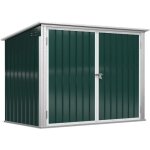 Outsunny - abri de jardin - acier - 178. 5x104. 5x128. 5cm - vert Outsunny - abri de jardin - acier - 178. 5x104. 5x128. 5cm - vert