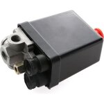 Ac 240v 20a 175psi 12 bar 4 port compresseur dair pression interrupteur control valve