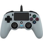 Manette de jeu - nacon - acc. nacon manette filaire compacte - filaire - compatible ps4 - gris