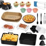 Accessoires air fryer marsee compatible avec ninja dual af500eu af400eu af300eu et autres 76l - 95l moule ... Accessoires air fryer marsee compatible avec ninja dual af500eu af400eu af300eu et autres 76l - 95l moule ...