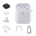 Accessoires audio onearz mobile gear kit accessoires 7 en 1 pour airpods 1 / 2 blanc