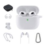 Accessoires audio onearz mobile gear kit accessoires 7 en 1 pour airpods 3rd gen blanc