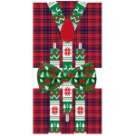 Lot noeud papillon + bretelles motif no�l - mod�les diff�rents (mod�le: pk noeudpap mod3)