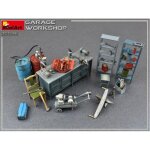 Accessoires de dioramas : atelier de garage Accessoires de dioramas : atelier de garage