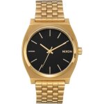 Montre homme - nixon - time teller - bracelet acier - quartz - noir jaune Montre homme - nixon - time teller - bracelet acier - quartz - noir jaune