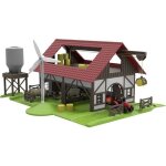 M�rklin world 72212 h0 - kit accessoire ferme avec animaux �tables meules de foin et silo