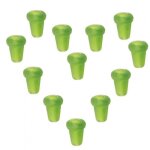 Accessoires de p�che carpe crochet de p�che arr�ter des perles en caoutchouc crochet de p�che crochets ...