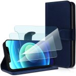 Accessoires pour smartphone - logicom - le spark - pack 2 protections dcran - tui portefeuille - bleu ...