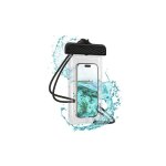Accessoire pour t�l�phone mobile forcecase pochette etanche ipx8 renforcee noire
