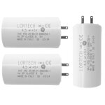 Accessoire de volet - lortech - lot de 3 condensateurs - 45 f - couple moteur 15nm  17nm - fabriqu ...