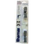 Accroche balai - thomas - petit mod�le - 2 accroches et 1 crochet pour articles m�nagers