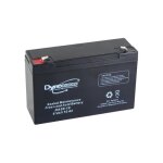 Batterie - accu - 6v - 10ah - noir - plomb - anti - fuite
