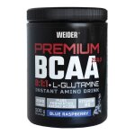 Acides aminés essentiels weider - premium bcaa 8:1:1 + l - glutamine - blue raspberry 500g Acides aminés essentiels weider - premium bcaa 8:1:1 + l - glutamine - blue raspberry 500g