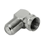 Adaptateur satellite - adapt - male - femelle - 90� - fiche f - prise f