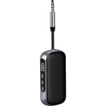 Adaptateur 2 en 1 bluetooth �mettteur + r�cepteur jack 35mm noir force play