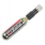 Adaptateur air control zefal - cartouche co2 16g - pour valves presta ou schrader - noir Adaptateur air control zefal - cartouche co2 16g - pour valves presta ou schrader - noir