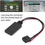 Adaptateur audio bluetooth de voiture module bluetooth c�ble compatible pour focus - mondeo - fiesta ...