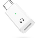 Adaptateur audio - moko - lightning vers usb c - hi - fi - compatible iphone 15 - portable