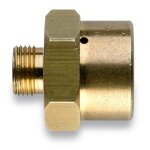 Adaptateur pour bouteille de gaz oxygene filetage m12  m10 kemper