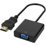 Adaptateur de câble hdmi vers vga - convertisseur mâle vers femelle - 1080p hd - pour connecter prise ... Adaptateur de câble hdmi vers vga - convertisseur mâle vers femelle - 1080p hd - pour connecter prise ...