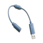 Adaptateur de c�ble de s�paration usb adaptateur de cordon de 23 cm pour manette de jeu filaire xbox ...