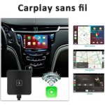 Adaptateur carplay dongle sans fil ai box bluetooth 5. 2 wifi 2. 4ghz + 5ghz assistant vocal pour ios ... Adaptateur carplay dongle sans fil ai box bluetooth 5. 2 wifi 2. 4ghz + 5ghz assistant vocal pour ios ...