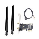 Adaptateur de carte wifi pcie carte rseau sans fil m2 ngff convertisseur bluetooth pour bureau wi - ...