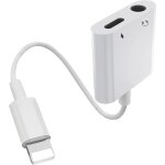 Adaptateur casque lightning vers 35 mm jack aux convertisseur de c�ble audio compatible avec iphone 12 ...