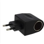 Adaptateur convertisseur allume cigare vers secteur 220v - voiture