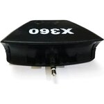 Adaptateur convertisseur casque et micro - prise jack 3. 5 mm - pour microsoft xbox 360 - noir