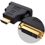 Adaptateur convertisseur hdmi vers dvi - vention - bidirectionnel - noir - compact - l�ger