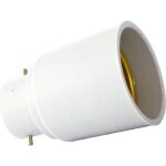 Adaptateur - vision - el - b22 vers e27 - blanc - rond - int�rieur
