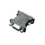 Adaptateur dvi - gembird - a - dvi - vga - bk - dvi m�le vers vga - vis molet�es - noir