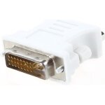 Adaptateur dvi male (dvi - d 24 + 1) vers vga femelle (15 broches)