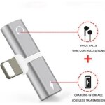 Adaptateur écouteurs iphone 7 8 x adaptateur splitter double foudre accessoires iphone 2 en 1 chargeur ... Adaptateur écouteurs iphone 7 8 x adaptateur splitter double foudre accessoires iphone 2 en 1 chargeur ...