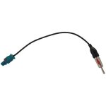 Adaptateur fakra iso din - oem - antenne autoradio - universel - noir