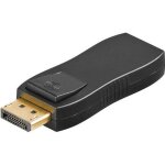 Adaptateur hdmi vers displayport - goobay - 20 broches - noir - vid�o
