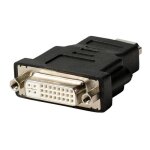 Adaptateur hdmi vers dvi - alpexe - 186 - noir - hdmi femelle - dvi - d femelle