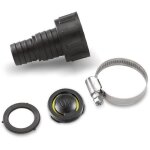 Adaptateur k�rcher 1 (254 mm) / 3 / 4 (19 mm) avec clapet anti - retour pour sortie g1 - noir