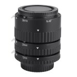 Adaptateur macro - mcoplus - bague dobjectif - 3 anneaux - compatible nikon - r�glable