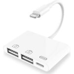 Adaptateur otg usb - pzcc - lightning - pour iphone 11 et ipad - transfert de donnes - garantie 2 ans ...