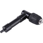 Adaptateur pour perceuse � angle droit - mandrin auto - serrant 10mm - 90� - m�tal - l�ger