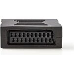 Adaptateur peritel scart femelle - scart femelle noir alpexe - 115 Adaptateur peritel scart femelle - scart femelle noir alpexe - 115