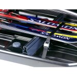 Adaptateur porte - skis - thule - 900 et xt - noir - 148 kg - fixation sur coffre de toit Adaptateur porte - skis - thule - 900 et xt - noir - 148 kg - fixation sur coffre de toit