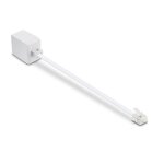 Adaptateur rj11 mle - rj45 fem - metronic - connectique dore - raccordement simple - cble de tlphone ...
