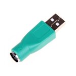 Adaptateur souris et clavier - ysfmode - ps2 / usb - filaire - noir - usb a m�le